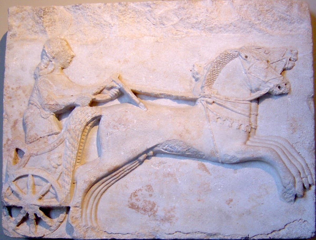 Scattered architectural fragments of the Temple of Hadrian at the site of ancient Cyzicus