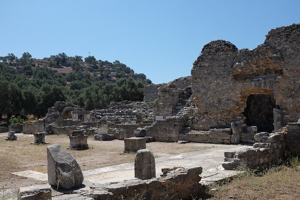 Ruins of Iasus on the Aegean coast