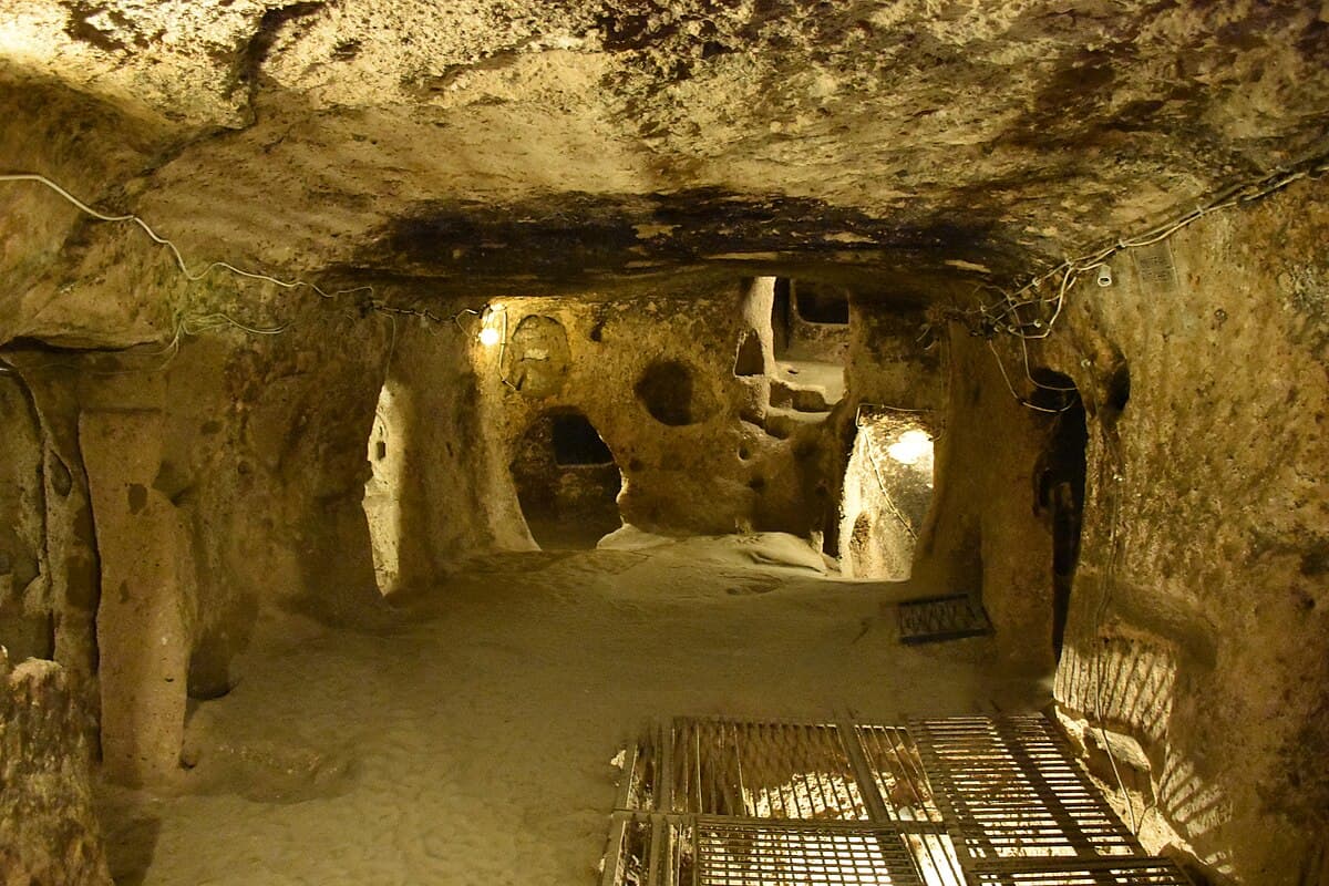 Kaymaklı underground city tunnels