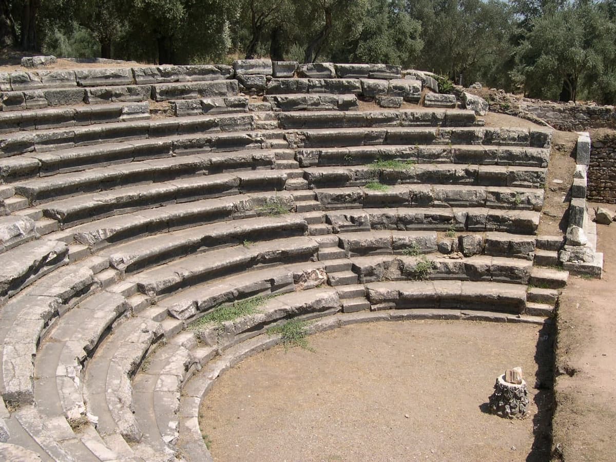 Ancient ruins of Nysa on the Maeander