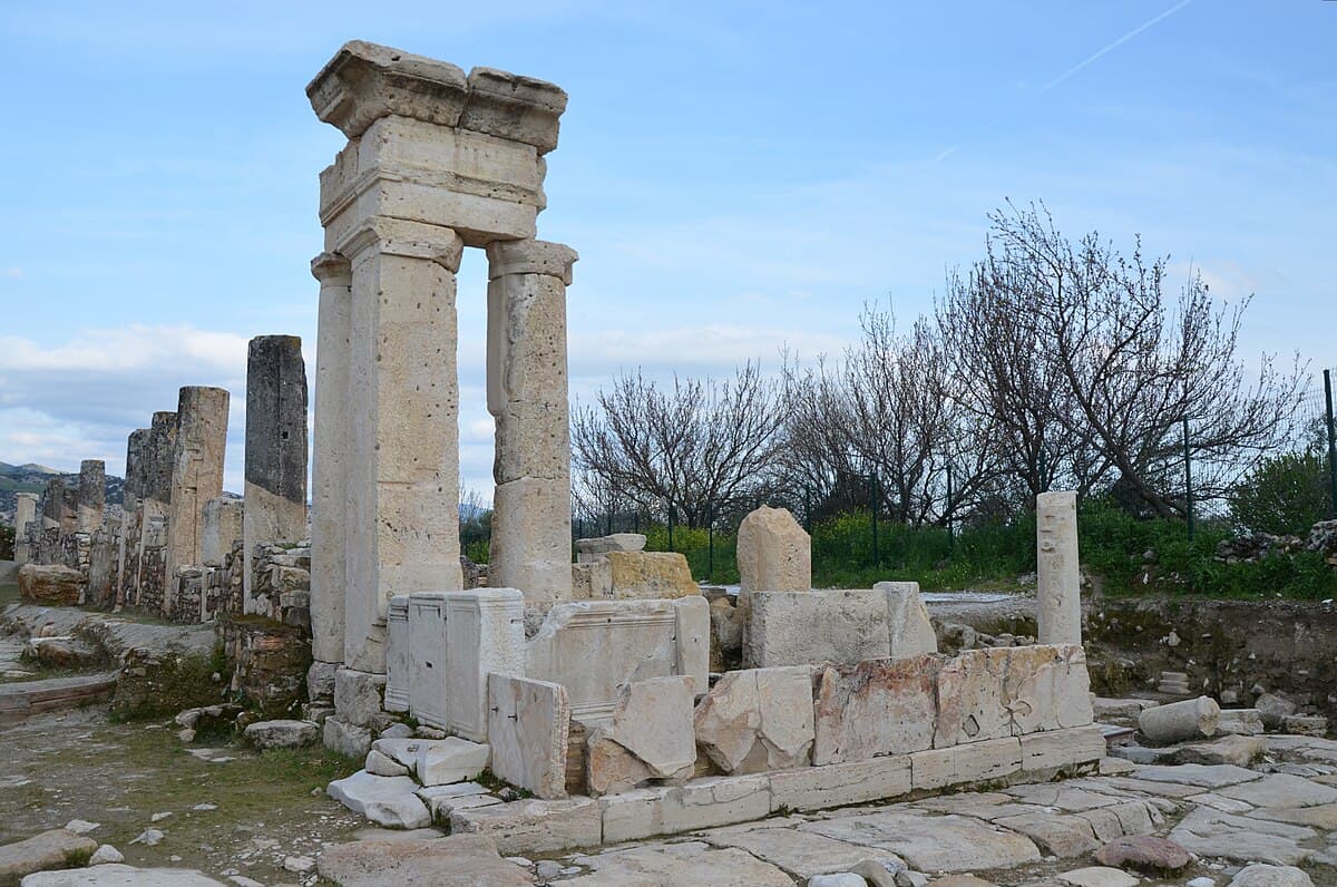 Roman mosaics at Tripolis